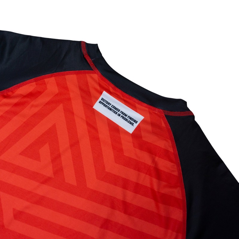 CHOSEN Monogram Rashguard - red